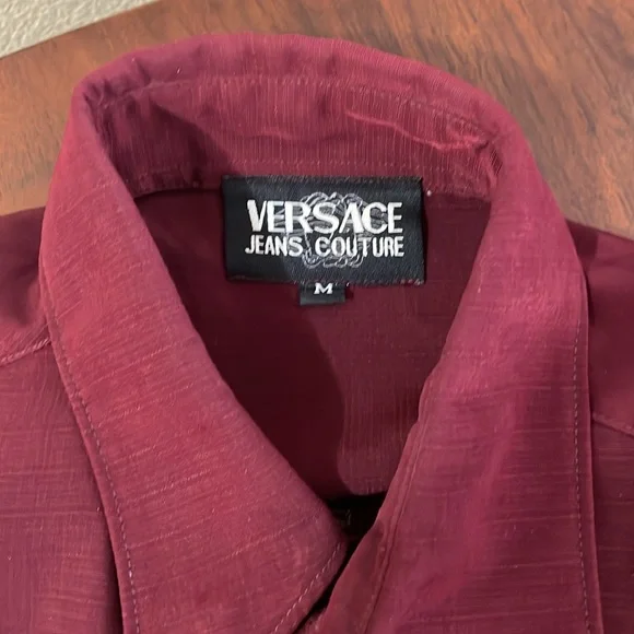Vintage Versace Jeans Couture Burgundy
Button Down - Picture 16 of 16